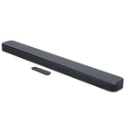 JBL Bar 300MK2 5.0 Soundbar with Dolby Atmos angled left with remote in front