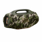 JBL Boombox 4 Portable Bluetooth Speaker - camouflage - front view angled right