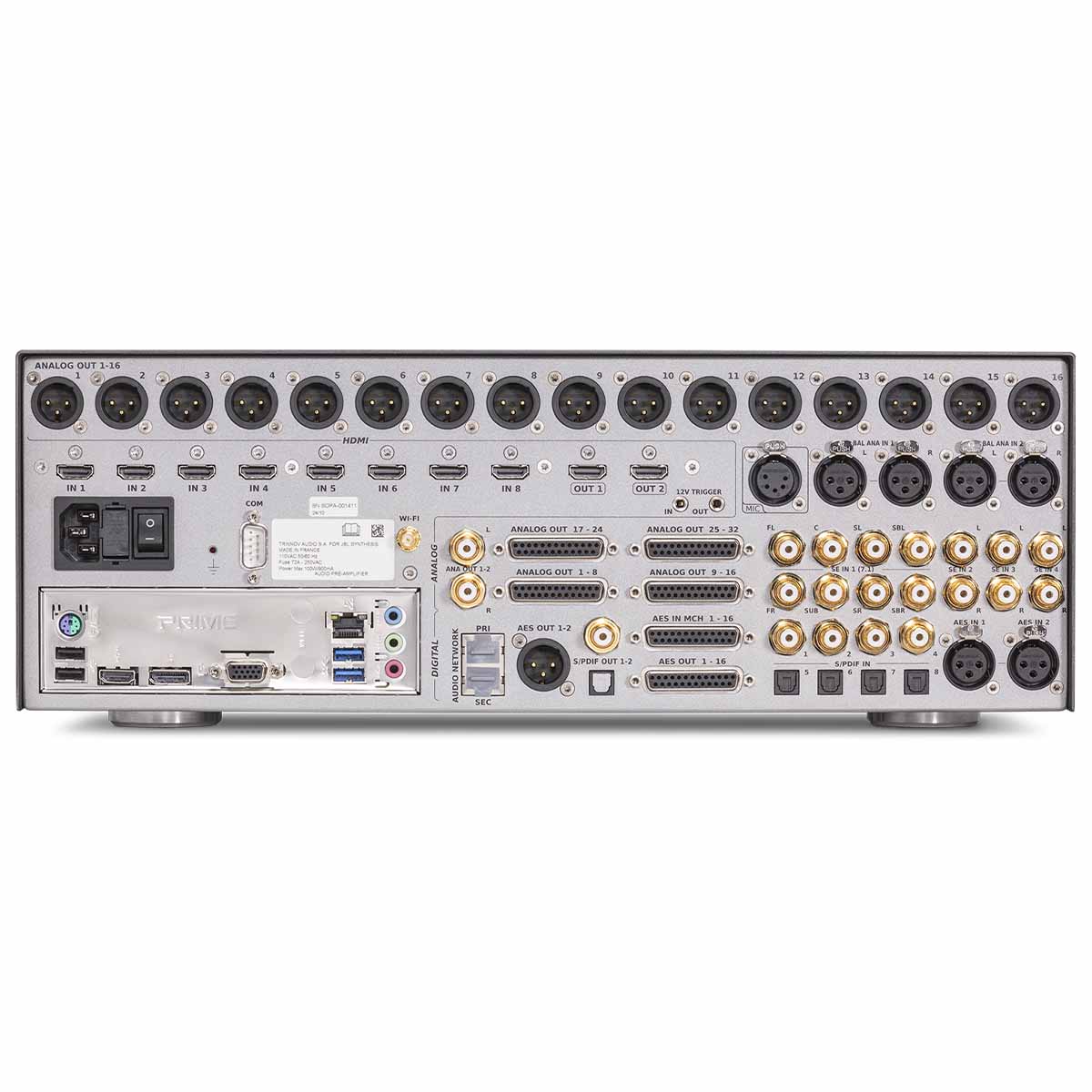 JBL SDP-80 Surround Sound Processor rear view