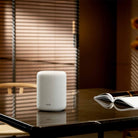 WiiM Sound Lite Smart Speaker - white - lifestyle image