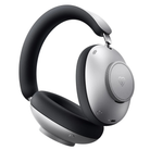 Black and silver Leowe Leo headphones on a white background