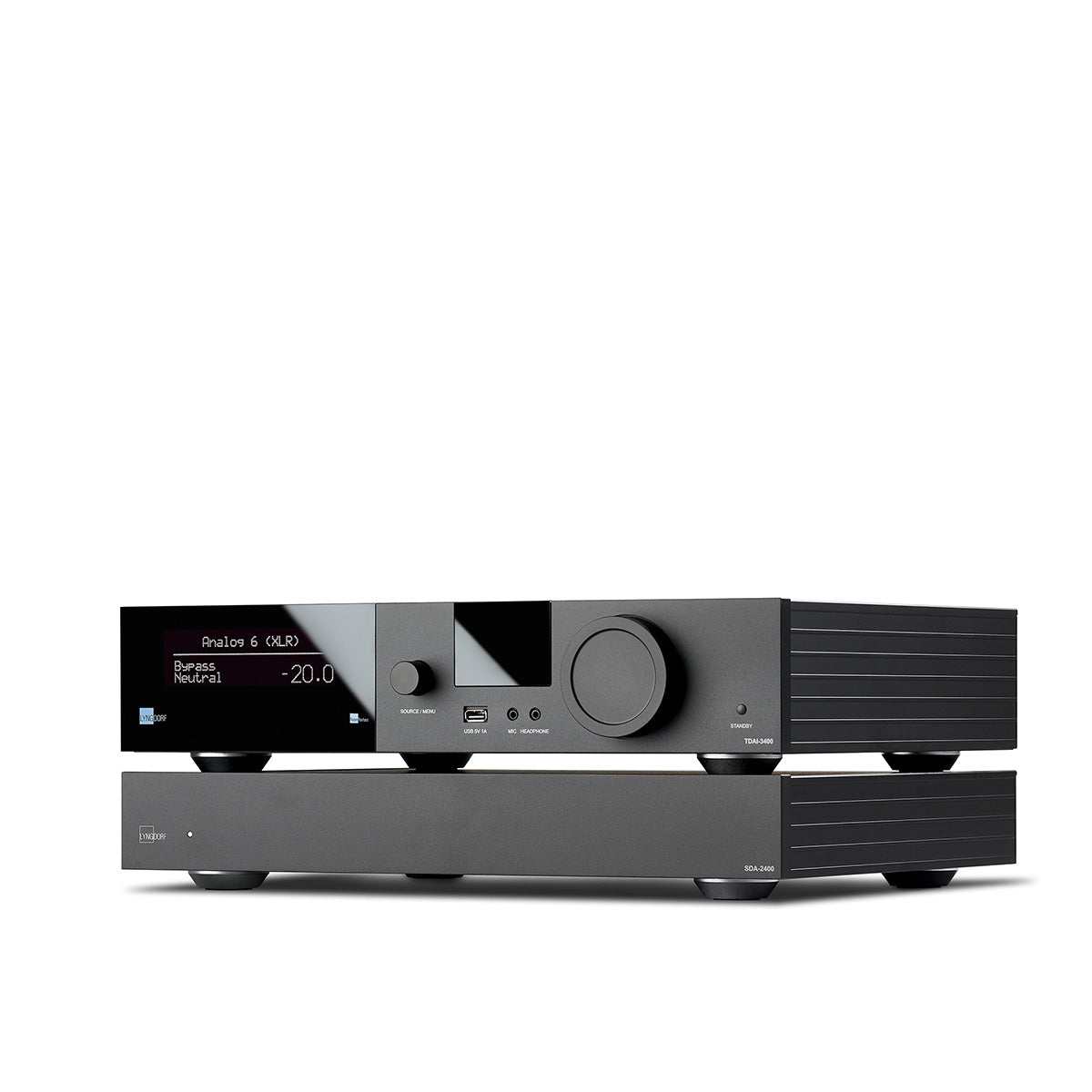 Lyngdorf SDA-2400 Stereo Semi-Digital Power Amplifier