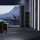 Lyngdorf BW-20 Passive Dual 12" Boundary Woofer lifestyle view of unit in wall