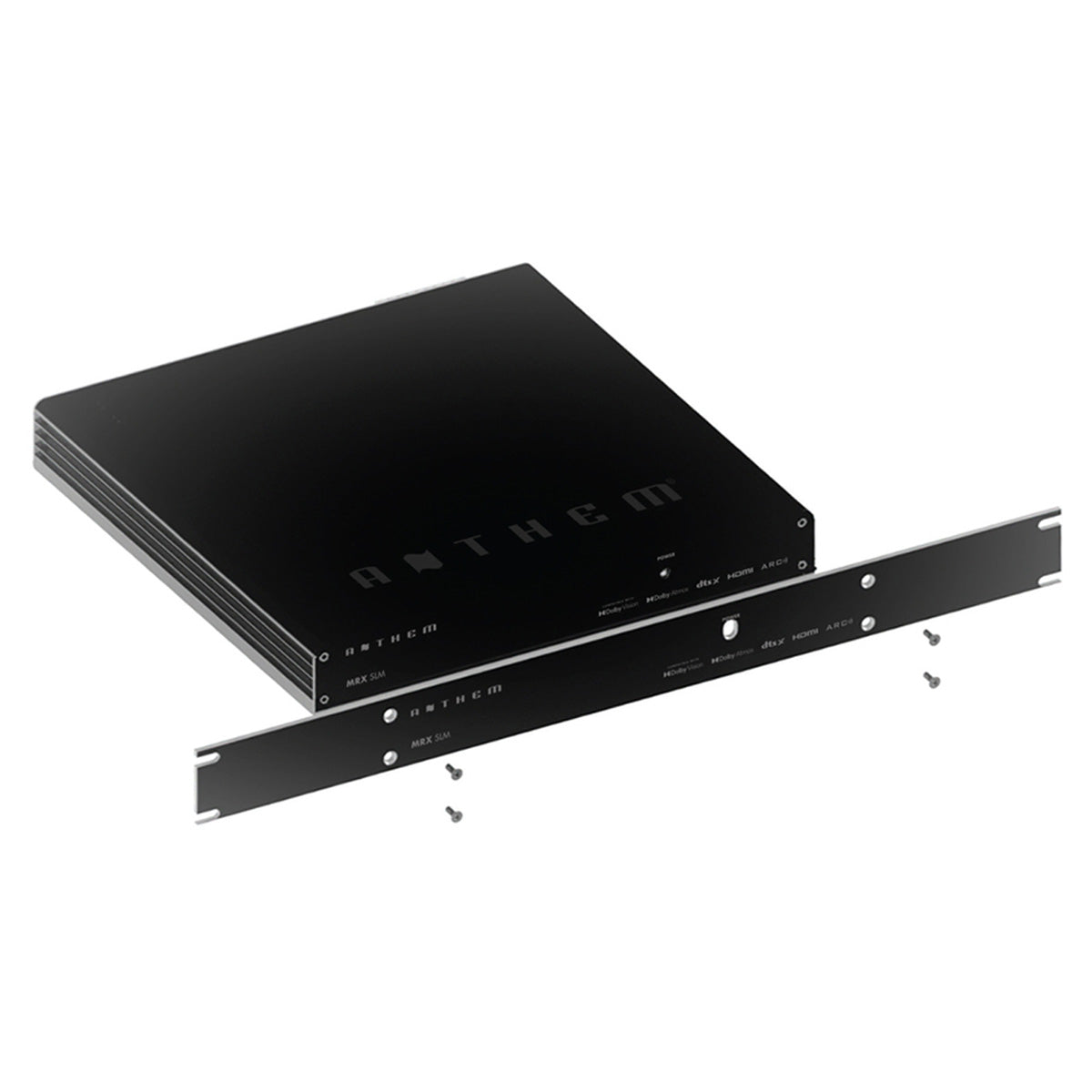 Anthem MRX SLM Rack Mount Kit angled front view