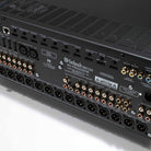 McIntosh MX124 A/V Processor rear view detail angled left
