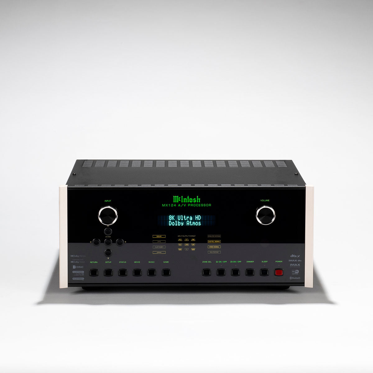 McIntosh MX124 A/V Processor front view