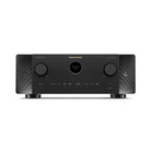A black Marantz Cinema 60 Series 2 AV Receiver with a digital display screen and control buttons on the front panel, set against a plain white background.