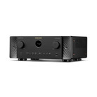 A Marantz Cinema 60 Series 2 AV Receiver in matte black with a carbon fiber pattern on the side panels, shown from a front-three-quarter angle on a white background.