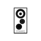 A Mission 700 bookshelf speaker shown from the front against a solid white background. The speaker features a white faceplate with a thin black frame, a large black woofer with a white ring, a smaller black mid-range driver, and a black dome tweeter, with the Mission 700 logo printed at the bottom.