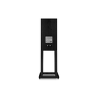 A tall Mission 700 Bookshelf Speaker with a wood-grain finish and a small front display panel, shown against a plain white background.