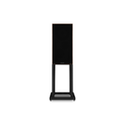 A Mission 700 Bookshelf Speaker on a matching black stand, photographed against a solid white background.