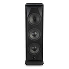MoFi Electronics SourcePoint V10 Master Edition Floorstanding Speaker - single black - front view without grilles