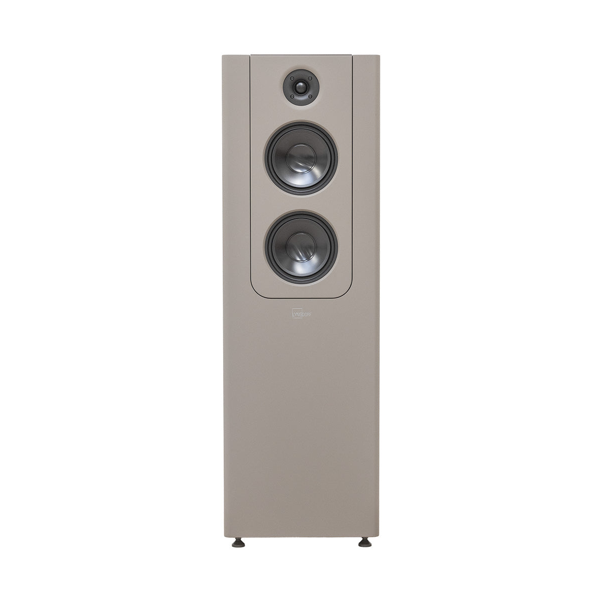 Lyngdorf FR-2 Speaker - Mocca with mocca baffle and no grille