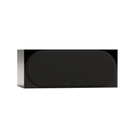 A sleek, modern Monitor Audio Silver Centre 8G 3-way Center Channel Speaker with a black front grille and a metallic silver side panel, shown against a plain white background.