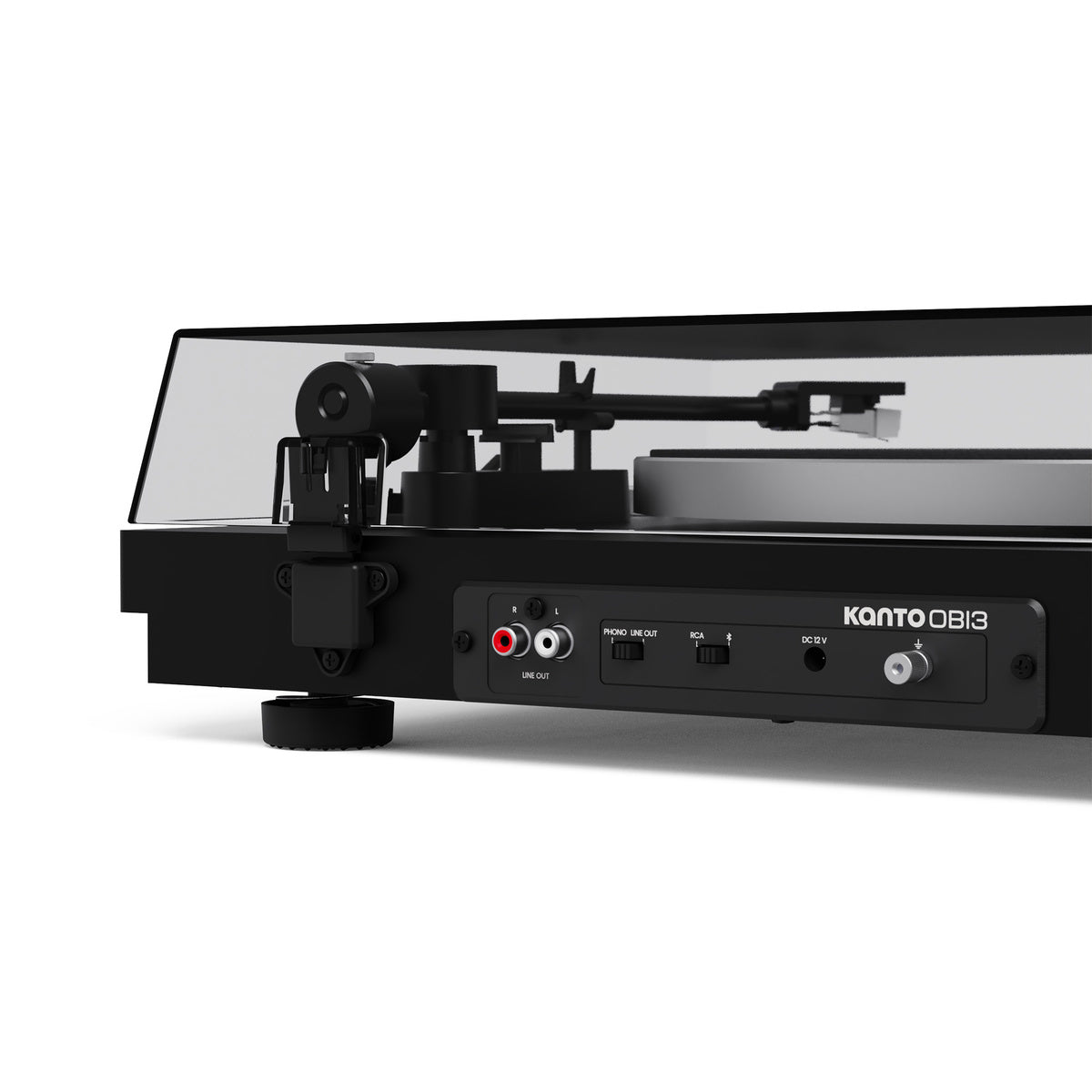 Kanto turntable on a white background