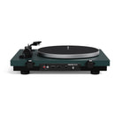 Green turntable with Kanto branding on a white background