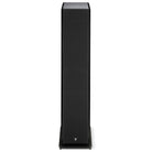 Focal Omada N°3 Floor Standing Speaker - Black High Gloss - single speaker with grille front view