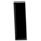 Focal Omada N°3 Floor Standing Speaker - Black High Gloss - single speaker side view facing right