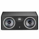 Focal Omada Center Channel Speaker - Black High Gloss - single speaker front view no grille
