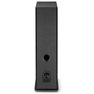 Focal Omada N°4 Floor Standing Speaker - Black High Gloss - single speaker rear view