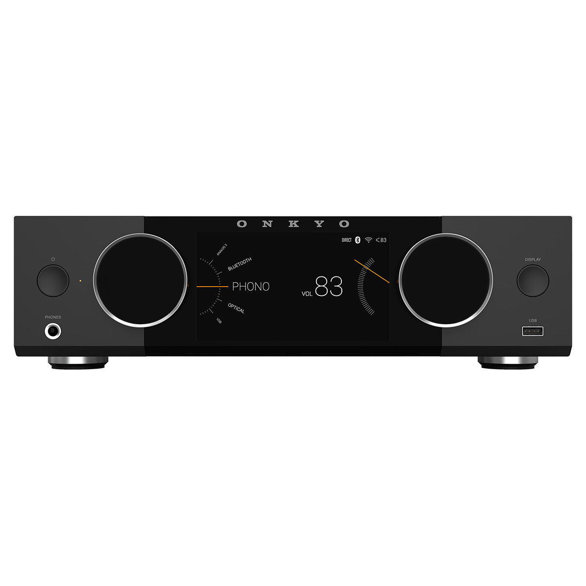 Onkyo Muse Y-40 Network Integrated Amplifier - Black - front view