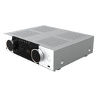 Onkyo Muse Y-50 Network Integrated Amplifier - Silver - front top and side view angled left