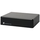 Pro-Ject Phono Box E BT 5 Bluetooth Phono Preamplifier - black - front view angled left