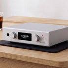 Audiolab PPA7 Phono Preamplifier - Silver - lifestyle photo of unit on cabinet