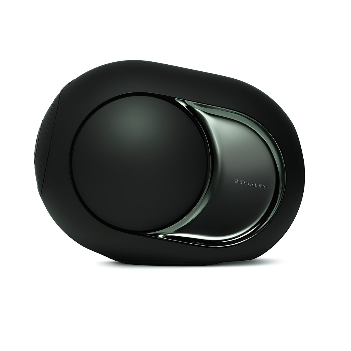Devialet Phantom Ultimate 108 dB High-End Connected Speaker - Deep Forest - side view facing left