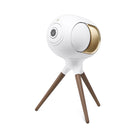 Devialet Phantom Ultimate 108 dB High-End Connected Speaker - Opera de Paris - speaker on Devialet Opera de Paris Treepod stand angled left