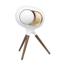 Devialet Phantom Ultimate 108 dB High-End Connected Speaker - Opera de Paris - speaker on Devialet Opera de Paris Treepod stand facing left