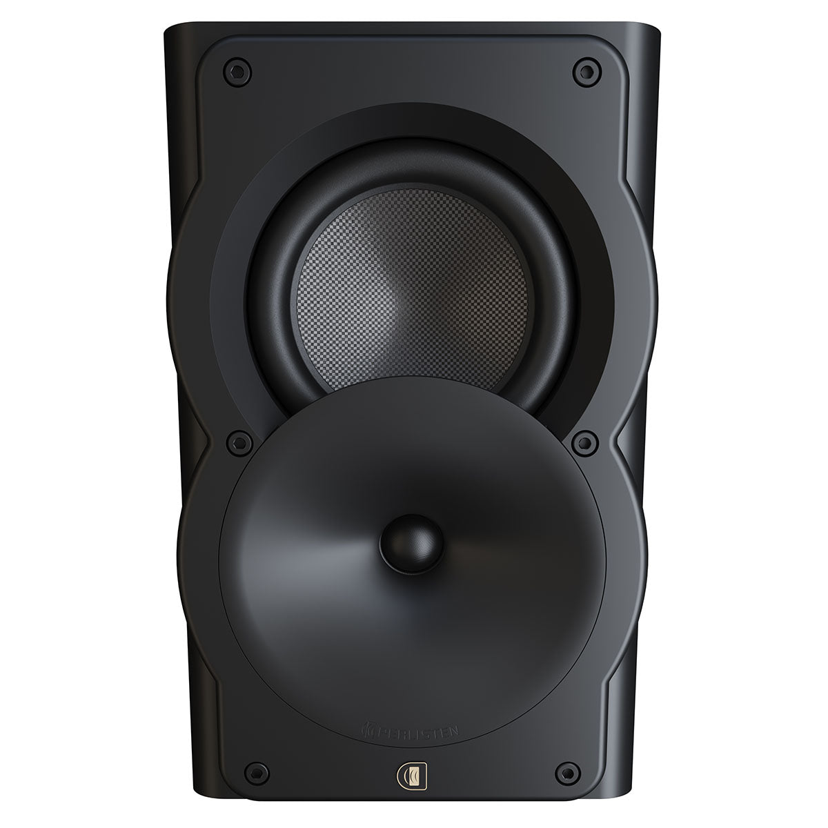 Perlisten Audio A2s On-Wall Surround Speaker - Matte Black - single speaker front view