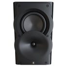 Perlisten Audio A2s On-Wall Surround Speaker - Matte Black - single speaker front view