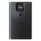 Perlisten Audio A2s On-Wall Surround Speaker - Matte Black - single speaker rear view