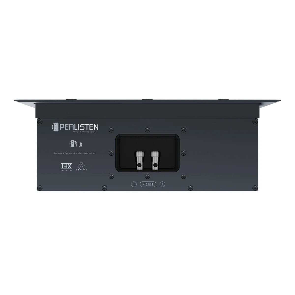 Perlisten Audio R7i-LR In-Wall Speaker - connector view