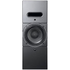 Ascendo Audio The6 Passive Narrow On-Wall Loudspeaker - Black/Black Grille - Each front view without grille