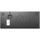 Ascendo Audio The10 Passive LED Phantom Voice On-Wall Loudspeaker - Black/Black Grille - Each rear view