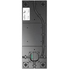 Ascendo Audio The6 Passive Narrow On-Wall Loudspeaker - Black/Black Grille - Each rear view