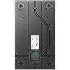 Ascendo Audio The6 Passive On-Wall Loudspeaker - Black/Black Grille - Each rear view