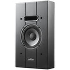 Ascendo Audio The6 Passive On-Wall Loudspeaker - Black/Black Grille - Each angled front view without grille