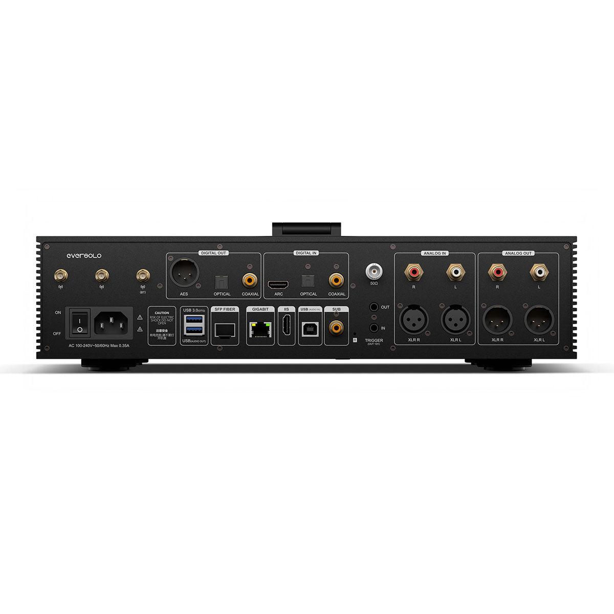 EverSolo DMP-A8 Master Gen 2 - rear view