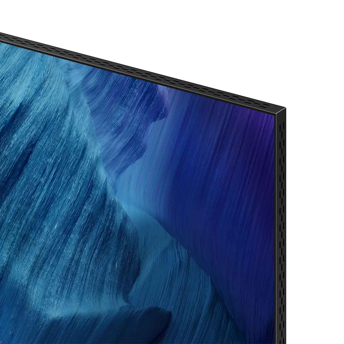 Samsung QN990F 8K Neo QLED Mini LED Smart TV - zoomed view of top right corner