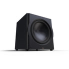 Perlisten Audio R18s Sealed Subwoofer - angled front view without grilles