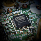 Yamaha R-N600A Network Receiver - detail of ESS DAC