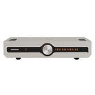 Front view of Roksan Caspian 4G Streaming Amplifier in the color silver