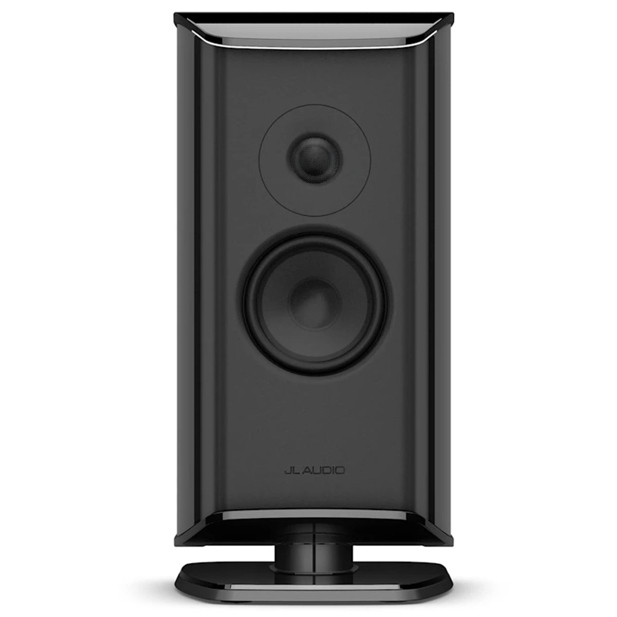 JL Audio Primacy S3 Active Standmount Loudspeaker front view without grille