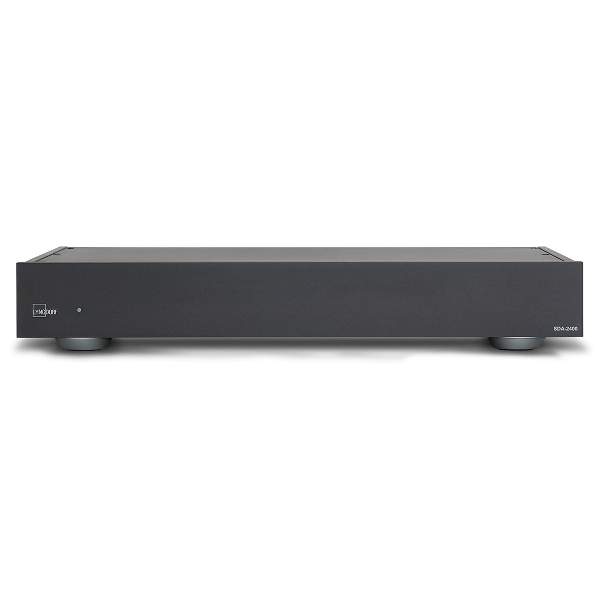 Lyngdorf SDA-2400 Stereo Semi-Digital Power Amplifier front view