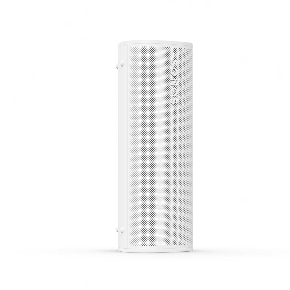 Sonos Roam 2 Portable Waterproof Smart Speaker - white - front view angled right