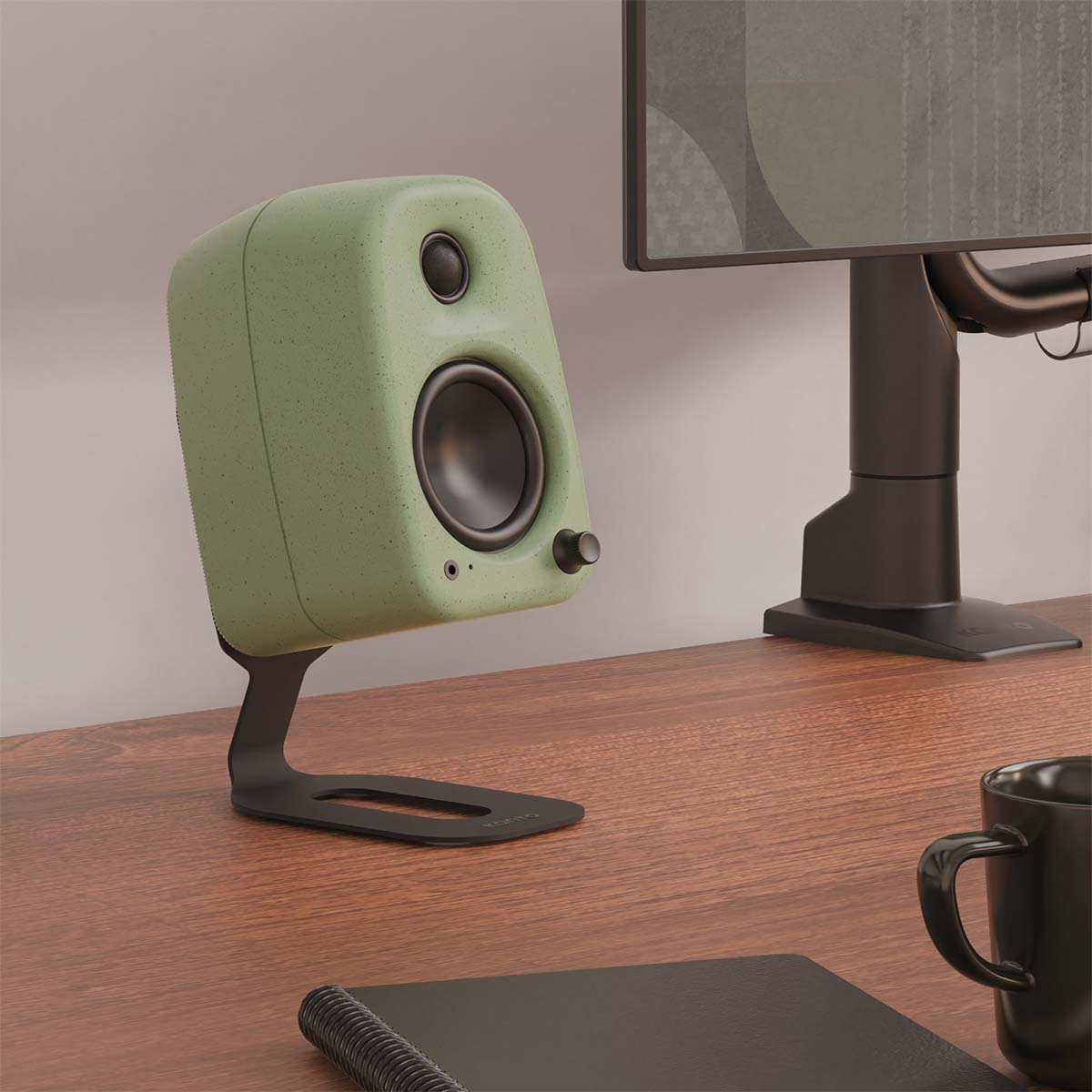 Kanto SU2 Uki & Ora Speaker Stands - lifestyle image