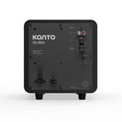 Kanto SUB6 Powered Subwoofer - matte black - rear view
